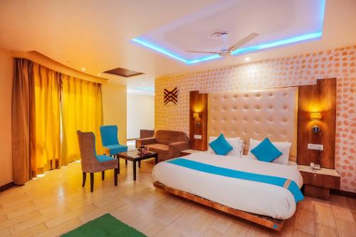 AN Resort Mashobra balcony view rooms parking open terrace playing zone FREE BONFIRE — 4-Star Luxury Hotel in Shimla, India