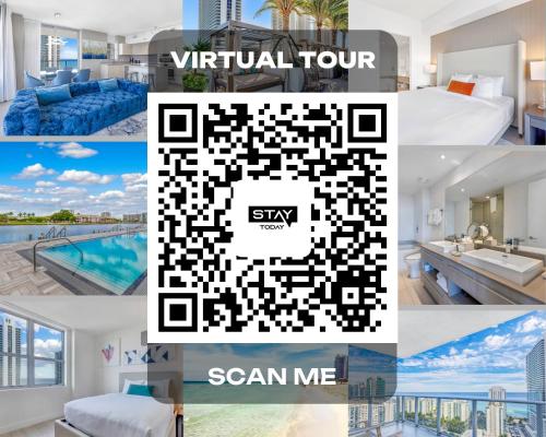 Hyde Beach House Resort Million Apartment 2Bd 2Ba Direct Ocean View 1 Min From Beach 6 Guests in Hollywood, United States