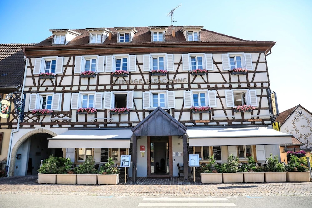 Hôtel L'Auberge Alsacienne - carbon neutral hotel in Eguisheim