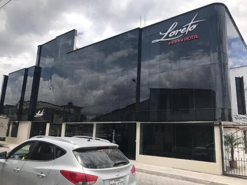 Loreto hotel in Latacunga, Ecuador