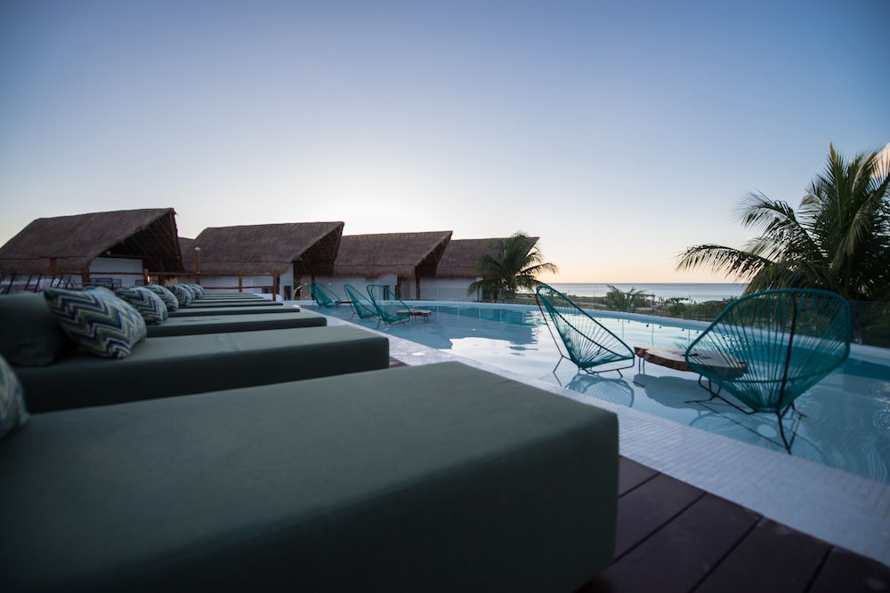 Rooftop pool