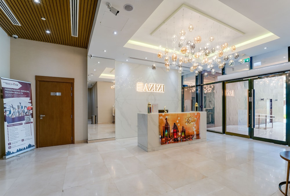 Chic Studio Azizi Riviera Retreat with City Views — 4-Star Luxury Hotel in Dubai, United Arab Emirates