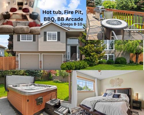 Hot Tub Sleeps 8 11upscale Area — Spokane