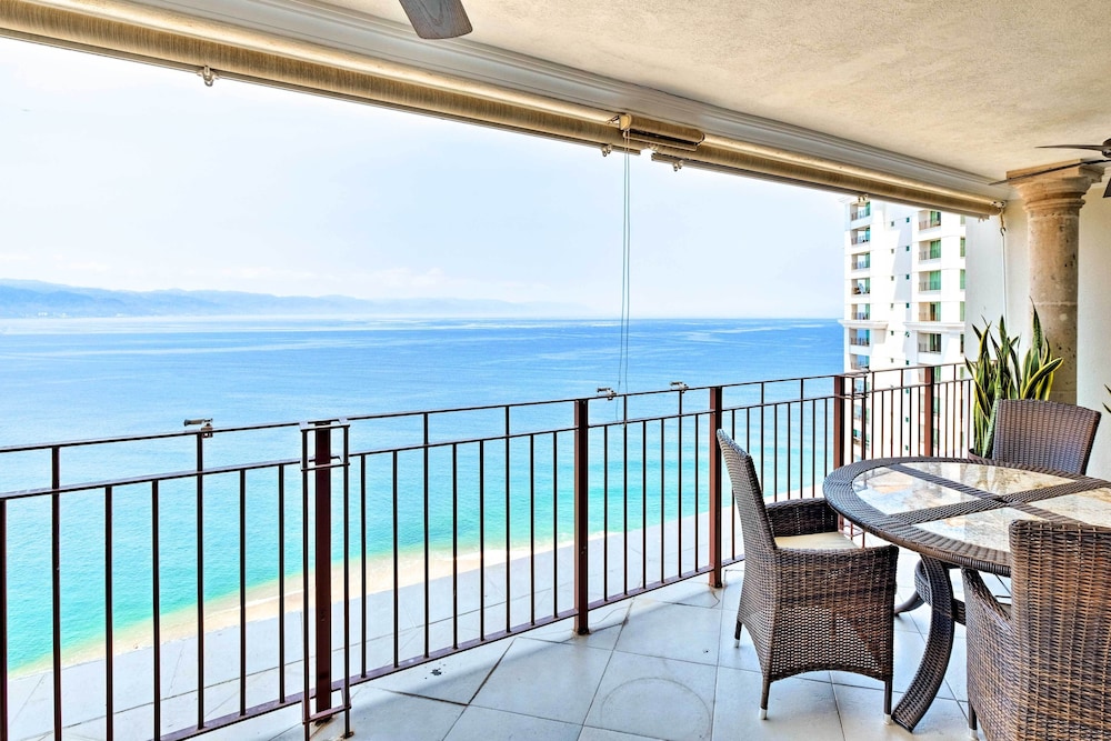 Beachfront Resort Condo w Wraparound Balcony in Puerto Vallarta, Mexico