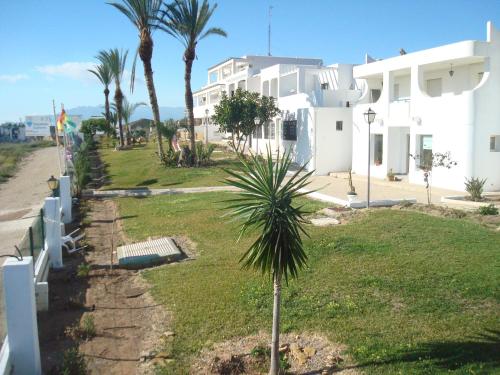 impressive nudist apartment with terrace and two rooms AC and pool — 4-Star Luxury Hotel in Vera, Spain