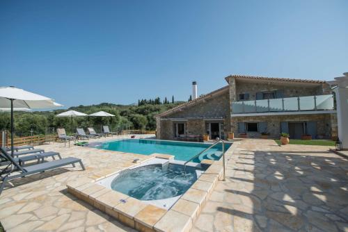 Villa Martha Perithia Corfu — 4-Star Luxury Hotel in Agios Spyridon, Greece