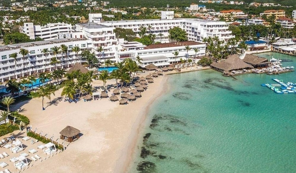 The paradis of hamaca resort in Boca Chica, Dominican Republic