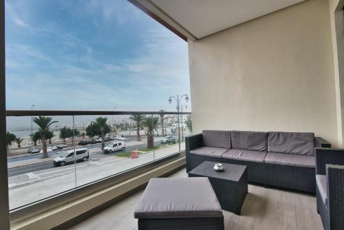 New Luxury Apartment 135sqm with Seaview Unlimited WiFi and Optical Fiber — 4-Star Luxury Hotel in Agadir, Morocco