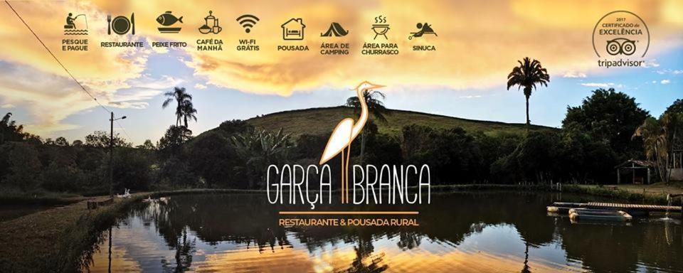 Garca Branca in Passos, Brasil