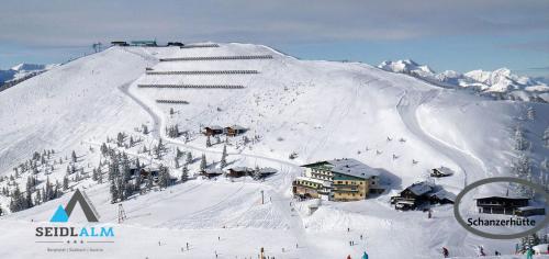 Schanzerhütte in Saalbach, Austria