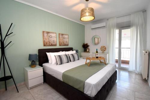 Lux Mint Apartment Sea View 3BR Free Parking — 4-Star Luxury Hotel in Epanomi, Greece