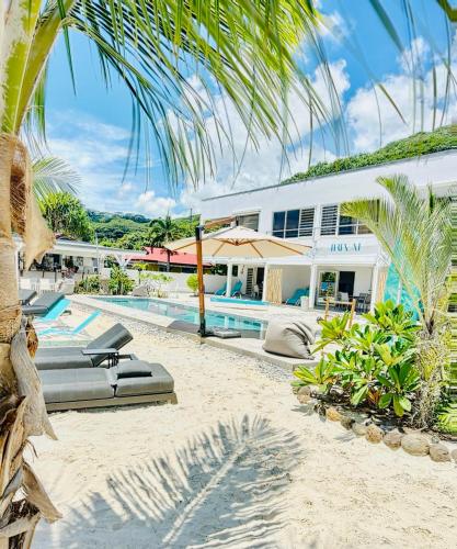 Pension Irivai appartement PUATOU 1 chambre bord de mer — 4-Star Luxury Hotel in Uturoa, French Polynesia