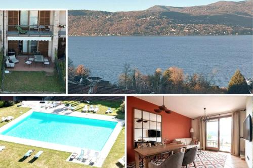 Lake View Pool Near Beach Pinball Darts Arcade — Laveno