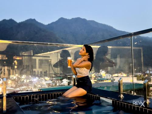 Oak Leaf Hotel in Rishikesh, India