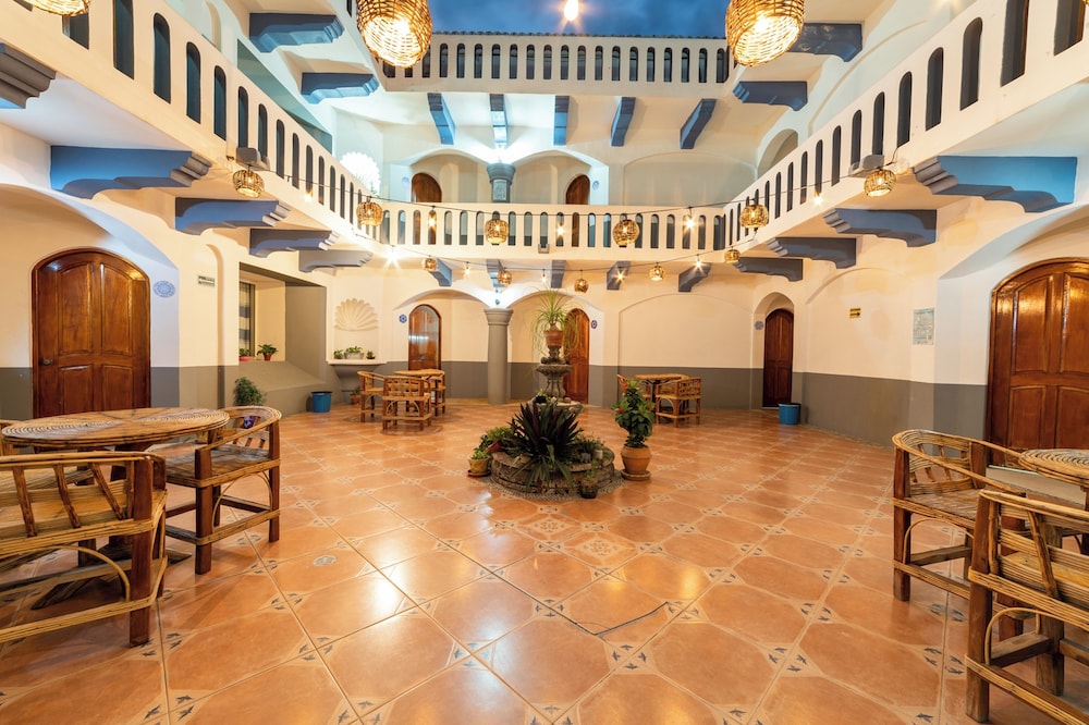 Interior entrance
