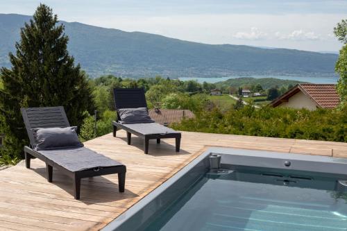 Lot appartements Adret et Ubac — 4-Star Luxury Hotel in Talloires, France
