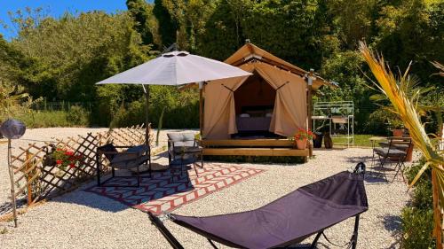 Glamping la Yurta nel verde Luxe glampingtent — hotel in Torino Di Sangro