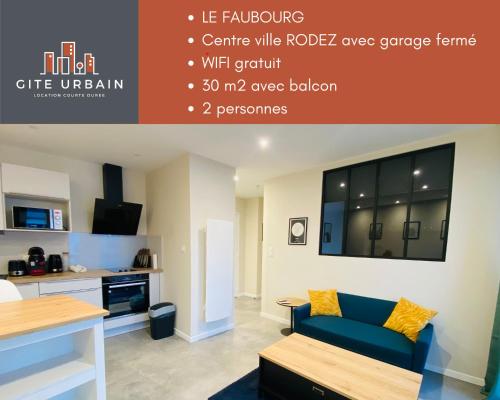 Le Faubourg in Rodez, France