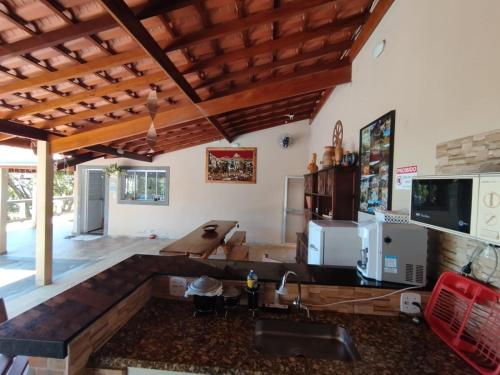 Chacara Recanto Das Pedras Para 8 Pessoas in Serra Negra, Brasil