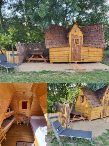 Les Cabanes Du Veau in Daumeray, France