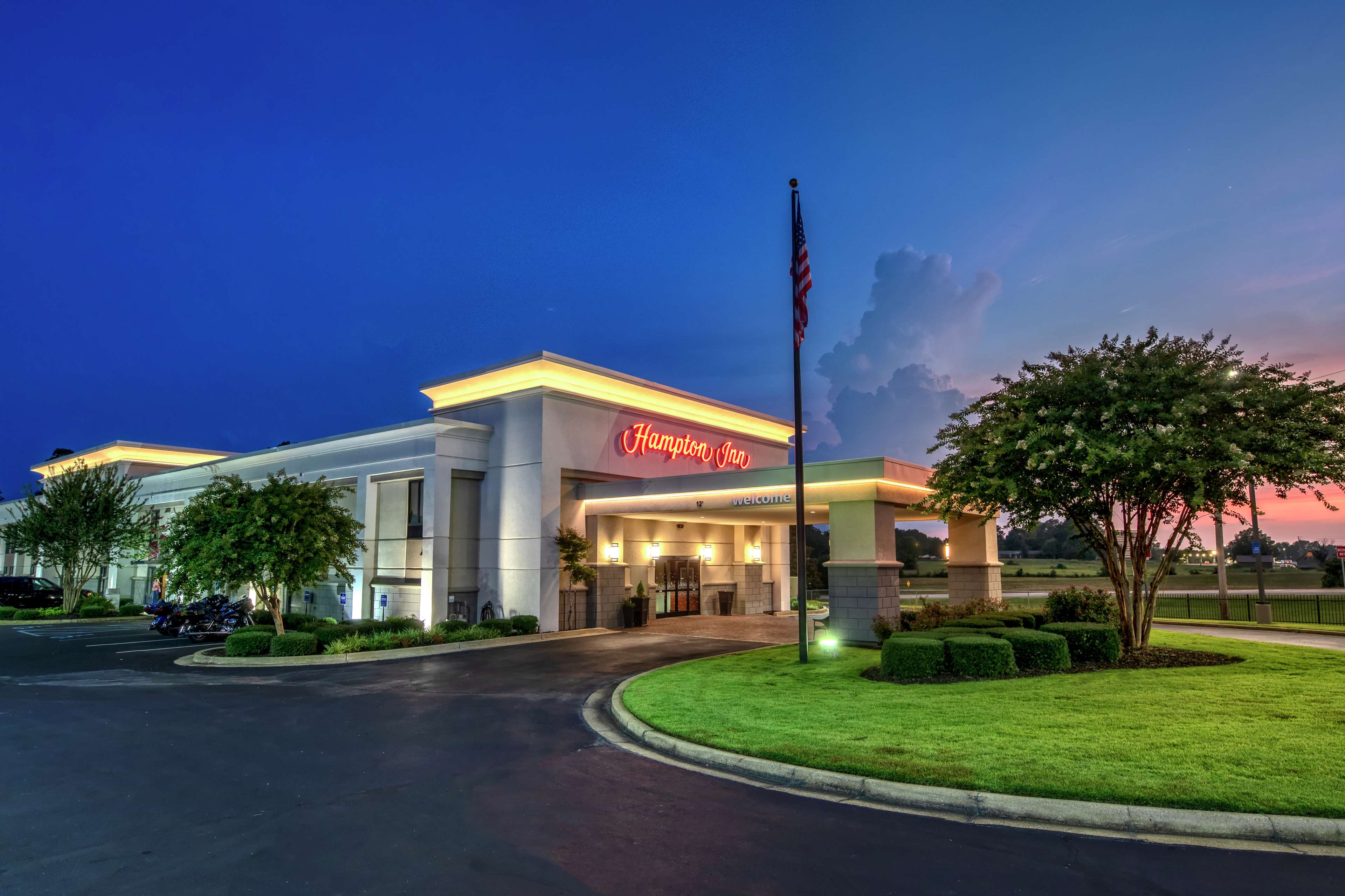Hampton Inn Corinth - carbon neutral hotel in Corinth