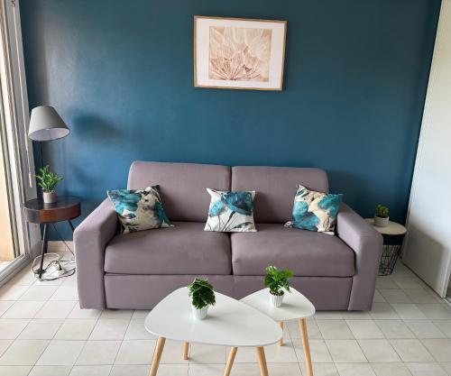 Studio Frejus Plage L Clim L Wifi L Parking Prive - carbon neutral hotel in Frejus