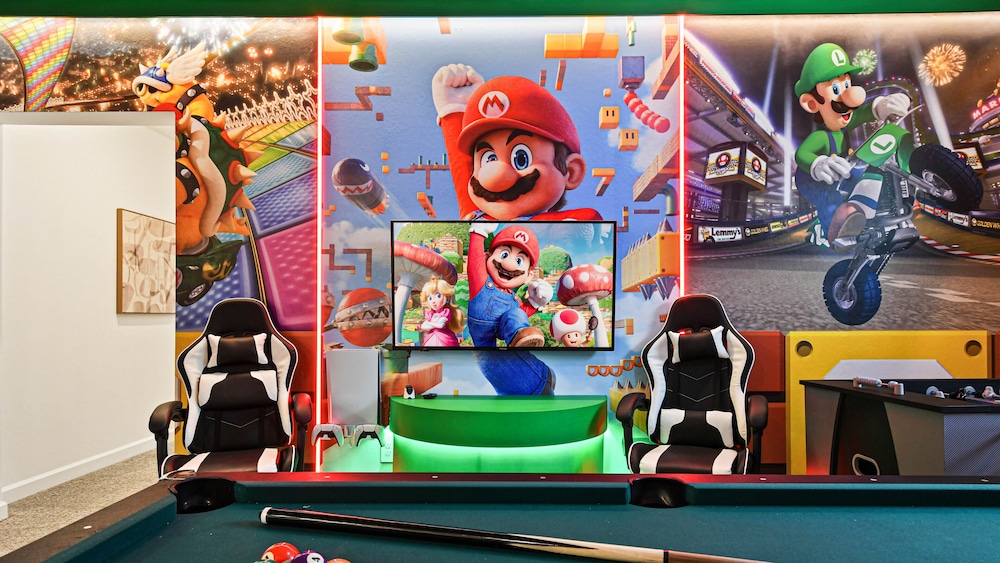 Champions Gate 6BR Private Theater Games Pool Spa - featured photo