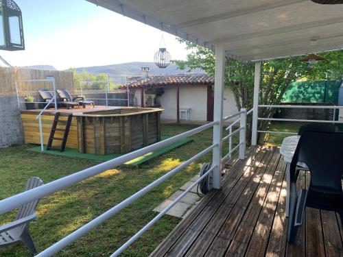 Chez Adeline Cévennes - carbon neutral hotel in Ganges