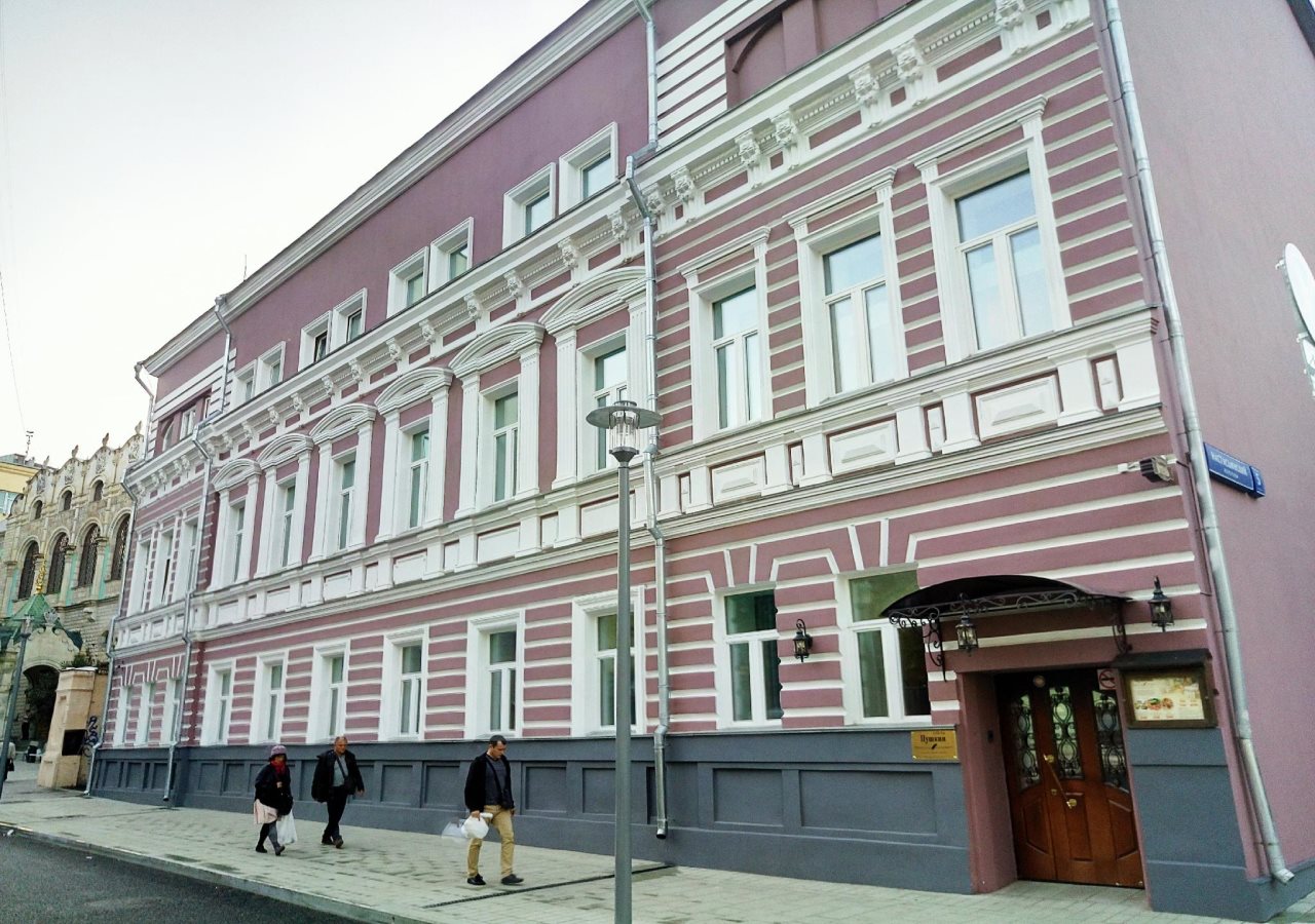 Pushkin Hotel - carbon neutral hotel in Moscow