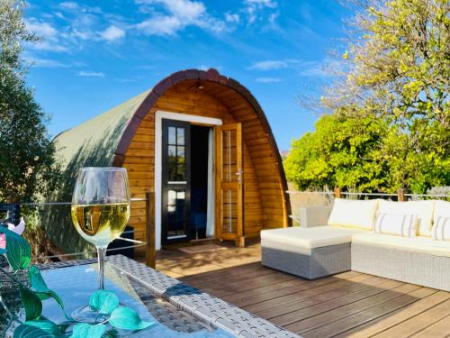 Glamping Turquesa feel and relax in a wood house — 4-Star Luxury Hotel in Santarem, Portugal