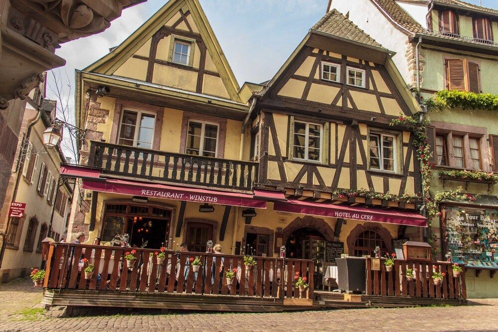 Hotel Restaurant Au Cerf in Riquewihr, France