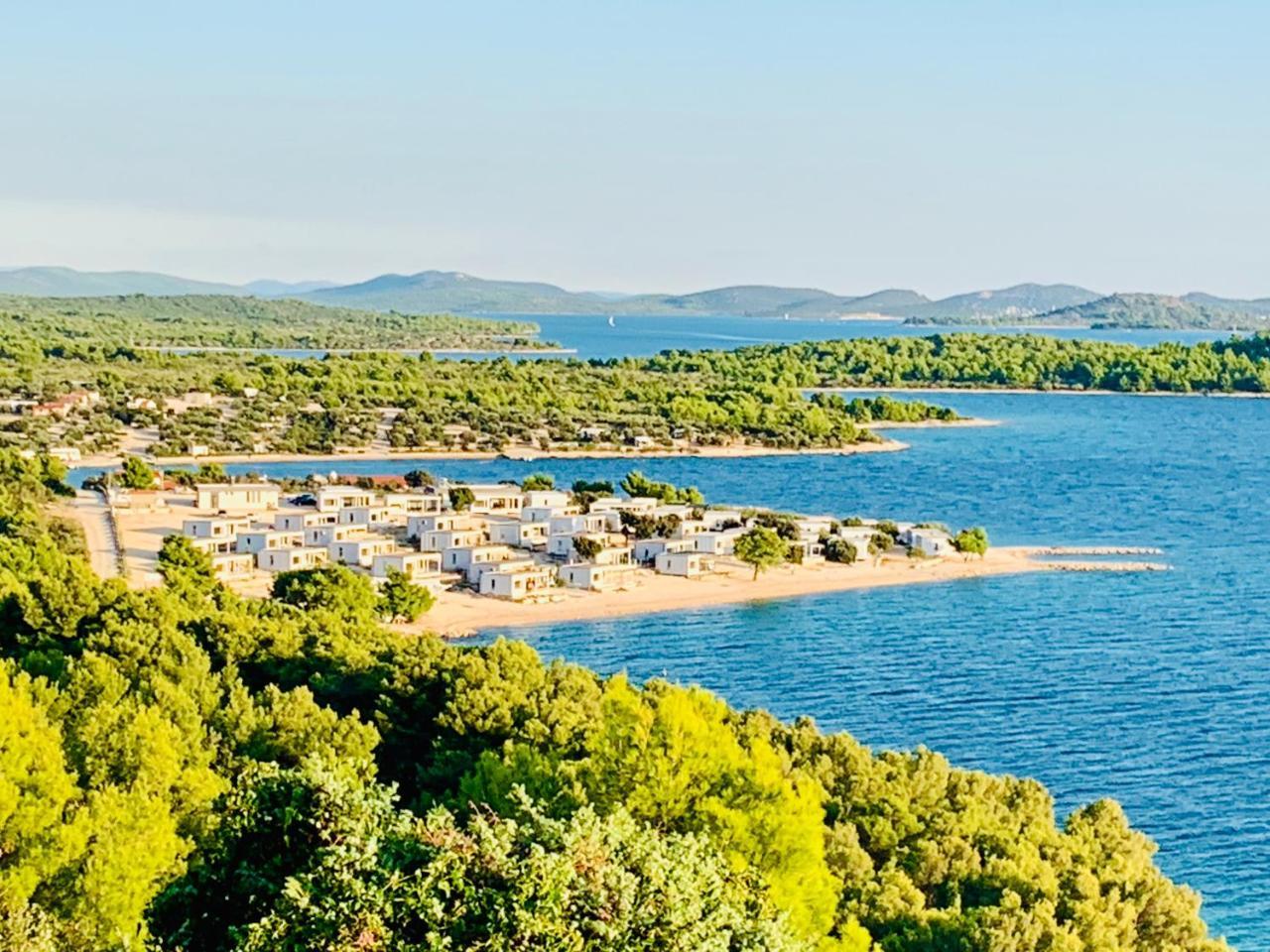 Modern Beach Villas Buqez Camp Resort in Pakostane, Croatia