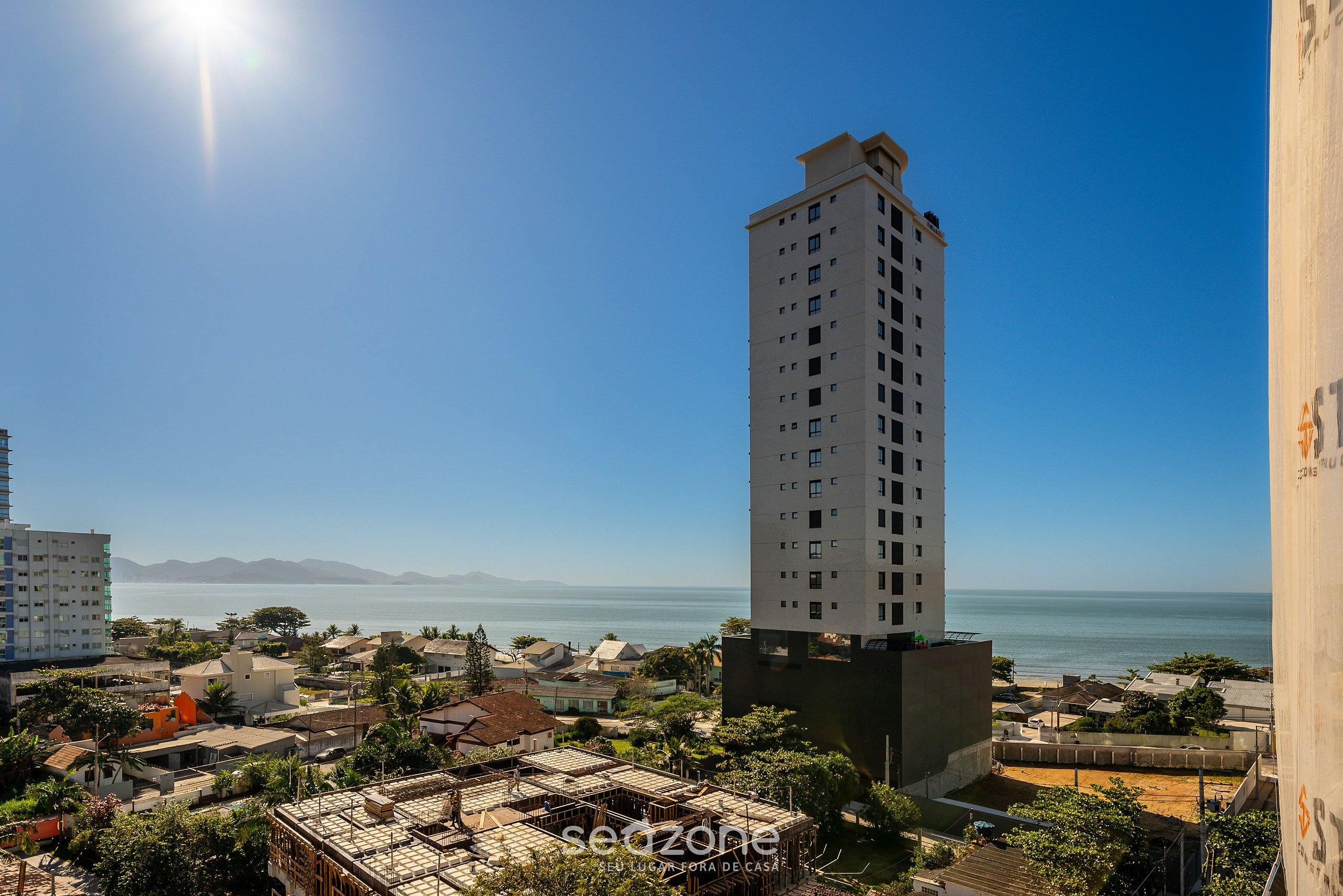 Apto moderno c vista mar em Porto Belo SC MRE801