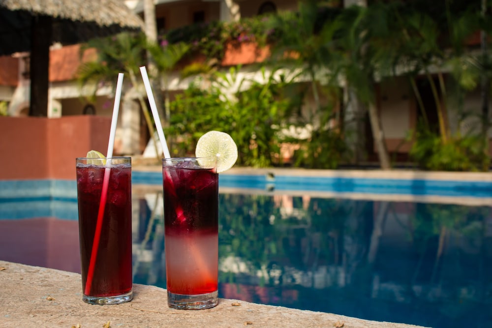 Poolside bar