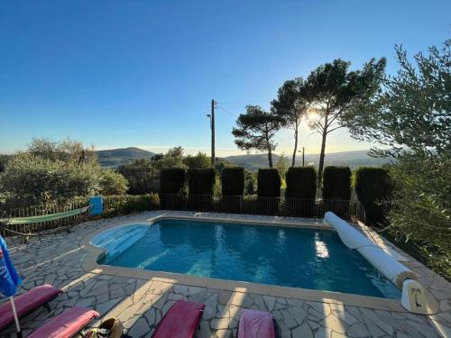 Dependance Neuve Entre Mer Et Nature Climatisee Avec Vue — hotel in Le Castellet