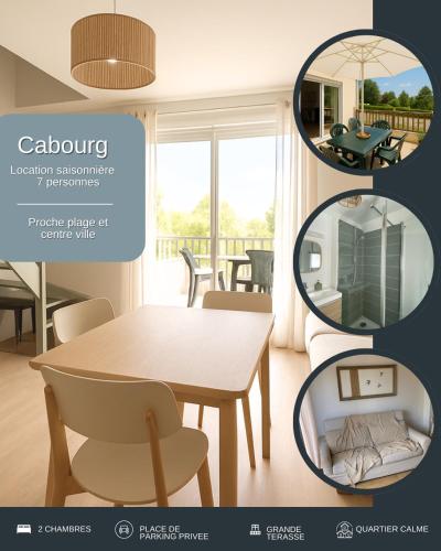 Duplex T3 Refait a Neuf Sur Cabourg 2h30 de Paris in Cabourg, France