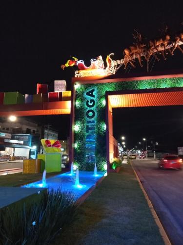 Kitnet Bertioga Centro Tv Wifi Garagem in Bertioga, Brasil