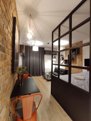 Red wall apartment in the Old Town — 4-Star Luxury Hotel in Gdansk, Poland