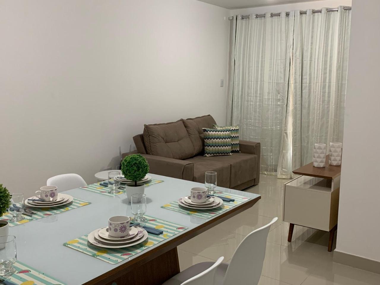 Apartamento com três quartos bem aconchegante e localizado na farolândia todos os quartos com ar condicionado — 4-Star Luxury Hotel in Aracaju, Brasil