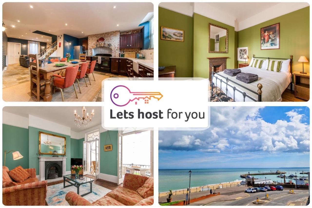 Seafront Regency Townhouse Balcony Sea Views — 4-Star Luxury Hotel in Ramsgate, United Kingdom