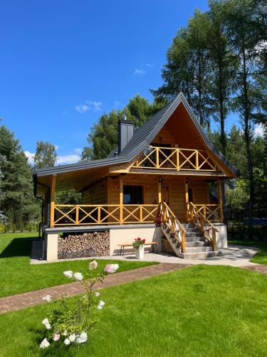 Domek góralski in Borki, Poland