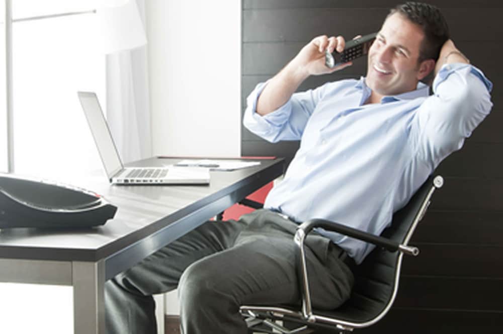In-room business center