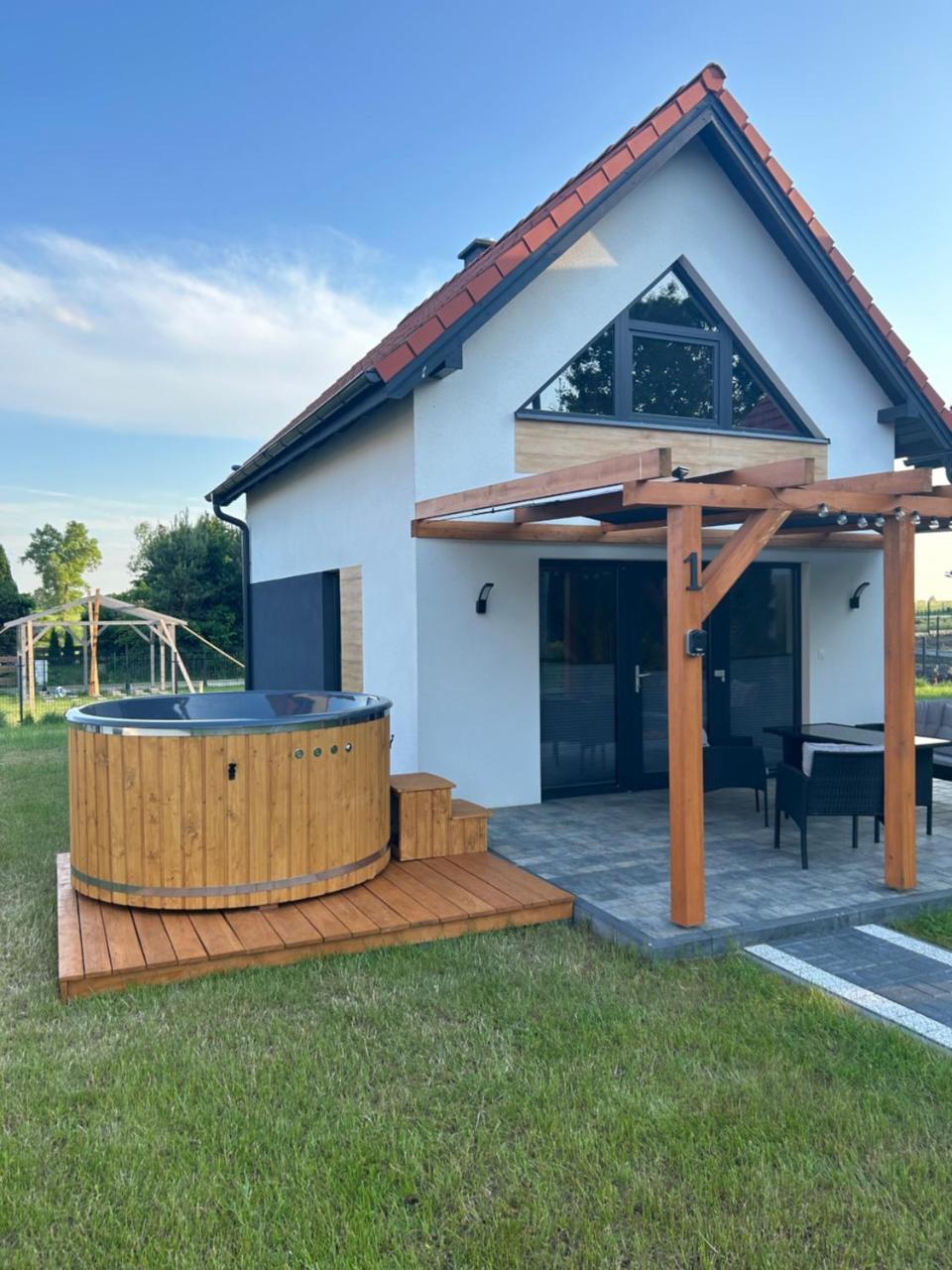 Dom z balią in Mikolajki, Poland