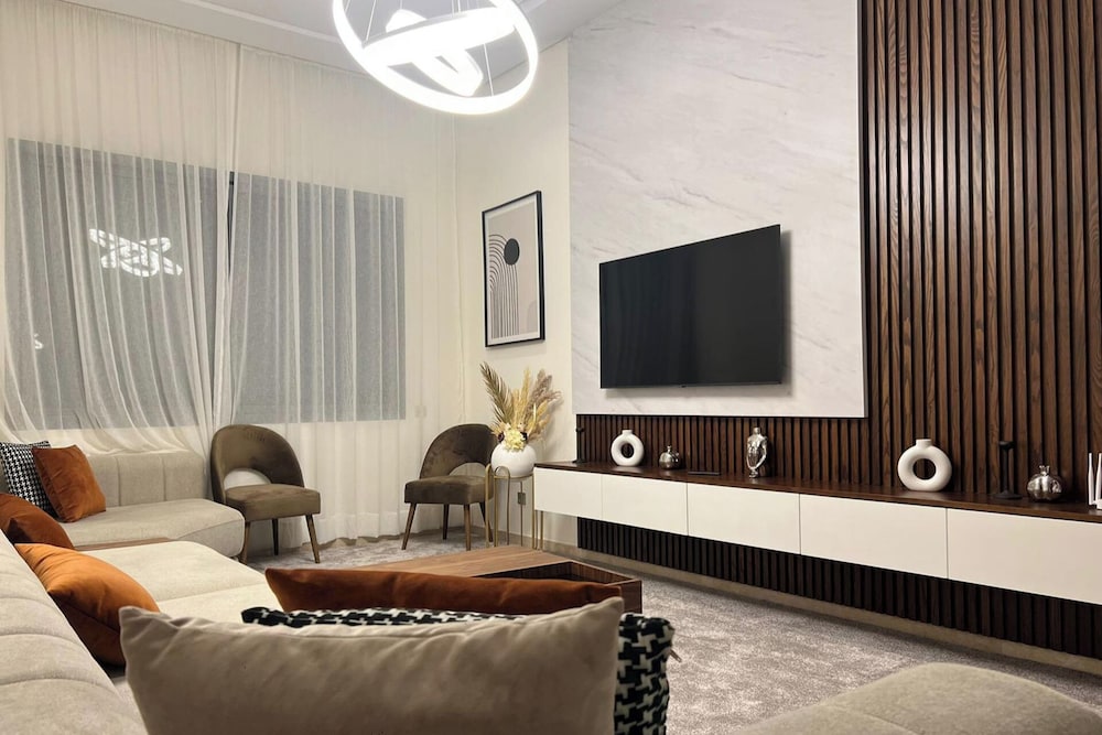 2 Bed Apartment Balcony Parking Wifi — 4-Star Luxury Hotel in Casablanca, Morocco