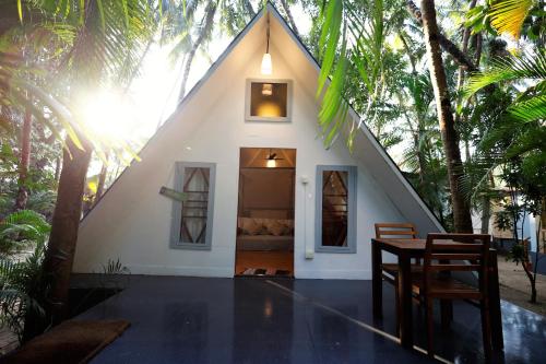 Temple Garden in Canacona, India