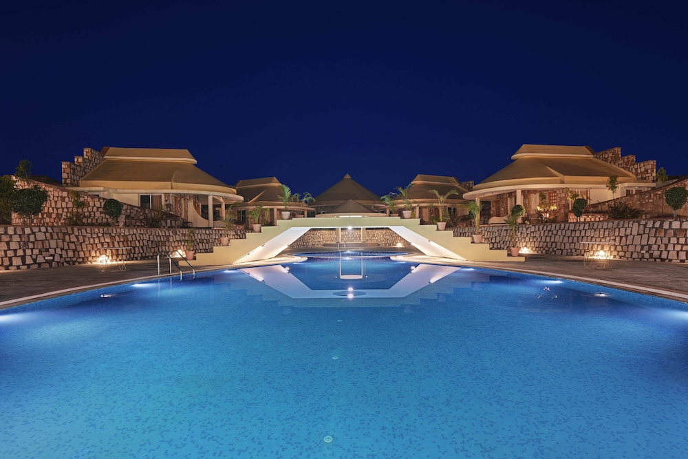 The Sawai Bagh in Sawai Madhopur, India