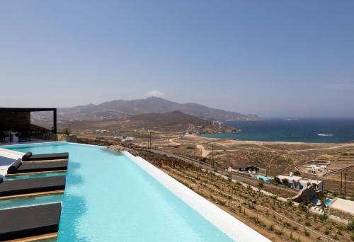 Extraordinary Mykonos Villa Villa Shifu 6 Bedrooms Unique Aegean Sea View — 4-Star Luxury Hotel in Ano Mera, Greece