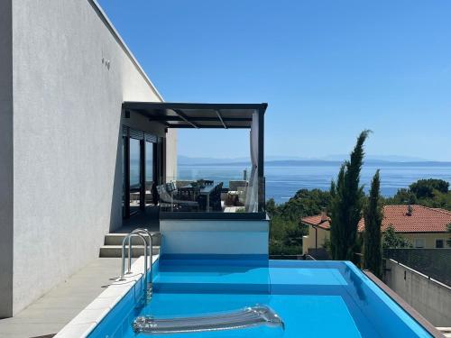 Villa Loqua Seaview & Private Pool — 4-Star Luxury Hotel in Lovran, Croatia