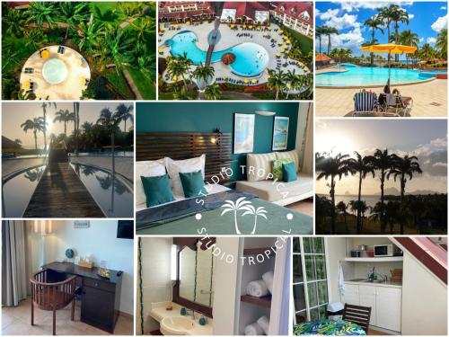 Studio Tropical avec vue mer dans une résidence hôtelière — 4-Star Luxury Hotel in Sainte-Luce, Martinique