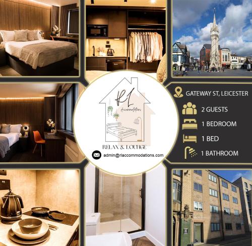 Modern 1 Bed Studio 4D Close to Royal Infirmary & DMU in Leicester, United Kingdom